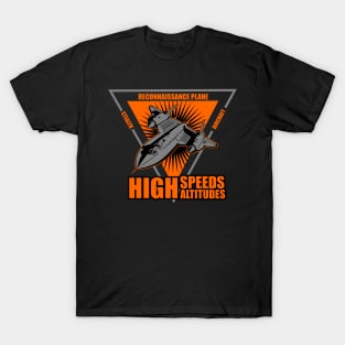 high speeds and altitudes AIRCRAFT T-Shirt